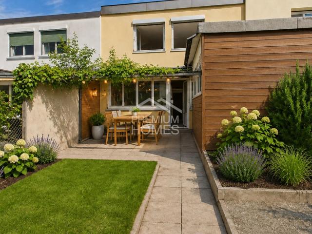 Ihr Stadthaus mit Garten, bereit für neue Ideen