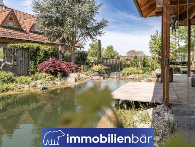 Ihre private Wohlfühloase in St. Marien – Naturbadeteich, Sauna & viel Platz