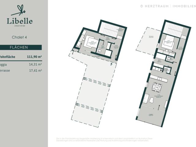 Ihr Privates Paradies am Weißensee Chalet mit 126,59 m² Wohnfläche, 309 m² Garten & Seezugang