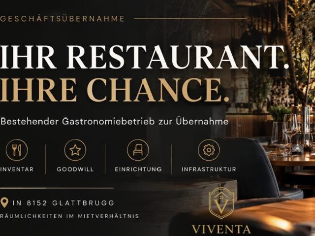 Ihr Restaurant. Ihre Chance. Starten Sie jetzt durch