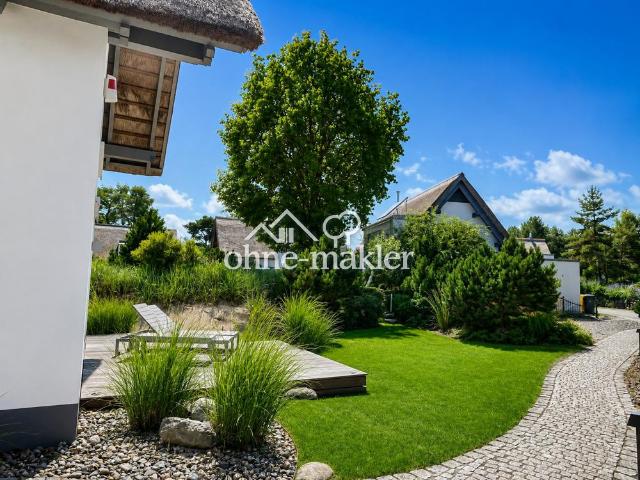 Ihr Rückzugsort an der Ostsee Reetdachhaus mit Sauna, Kamin und Westterrasse in Karlshagen