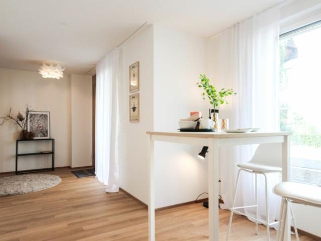 Ihr Rückzugsort im Herzen von Reinach Maisonette mit eigenem Garten