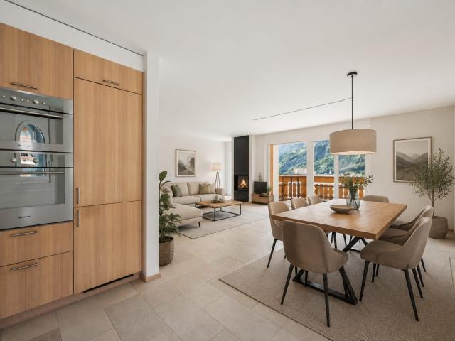 Ihr Rückzugsort in den Alpen: 4.5 Zimmer Residenz in Leukerbad
