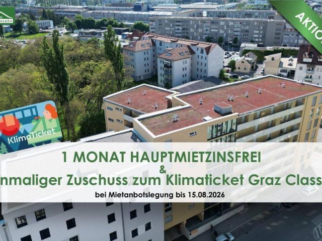 Ihr Rückzugsort in der Stadt – Moderne 2 Zimmer Wohnung in Innenhofruhelage!
