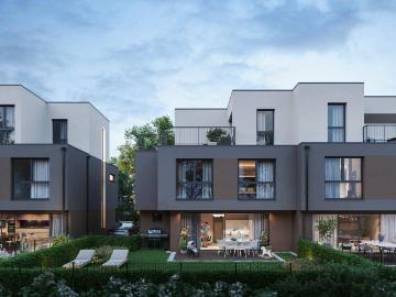 Ihr Rückzugsort in der Stadt: Exklusive Häuser mit moderner Ausstattung und Garten EINFAMILIENHAUS MIT KELLER
