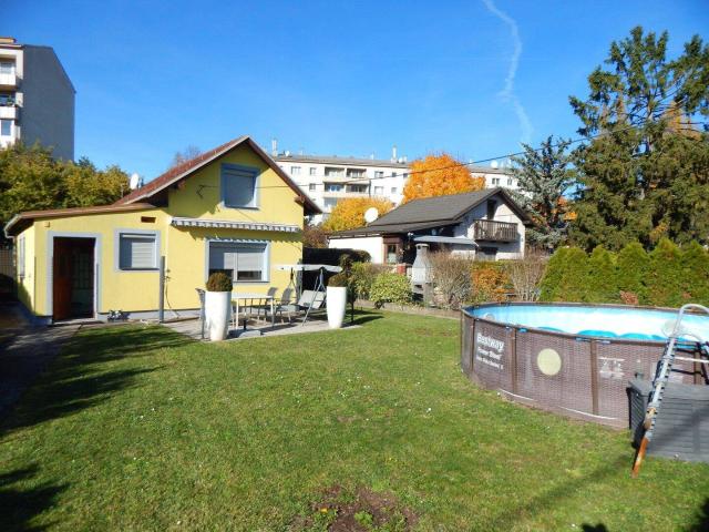 Ihr Traumhaus mit Garten und Pool in Ruhelage Eigentumsgrundstück Gepflegte Kleingartensiedlung, ganzjähriges Wohnen möglich