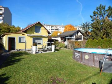 Ihr Traumhaus mit Garten und Pool in Ruhelage Eigentumsgrundstück Gepflegte Kleingartensiedlung, ganzjähriges Wohnen möglich
