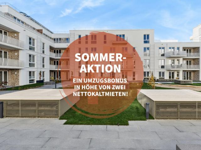 Ihr Zuhause, unser Bonus: 2 Nettokaltmieten geschenkt 2 Zimmerwohnung mit Terrasse