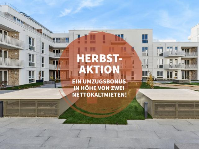 Ihr Zuhause, unser Bonus: 2 Nettokaltmieten geschenkt 2 Zimmerwohnung mit Terrasse