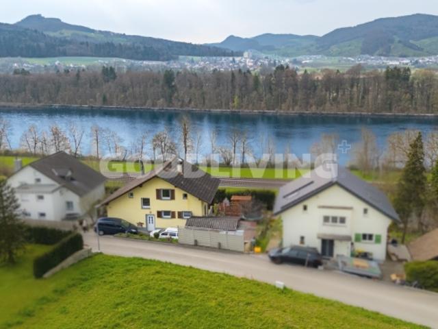 Sonnige Gartenidylle mit Blick ins Grüne