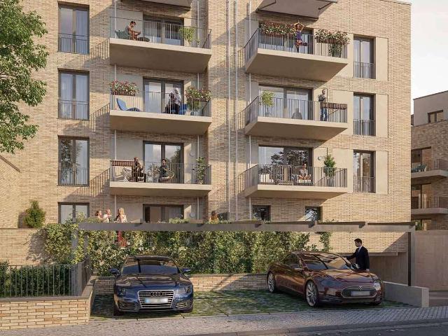 Ihr Zuhause im Kant & Gloria – Familiengerechte 4 Zimmer Wohnung mit Balkon und zwei Badezimmern