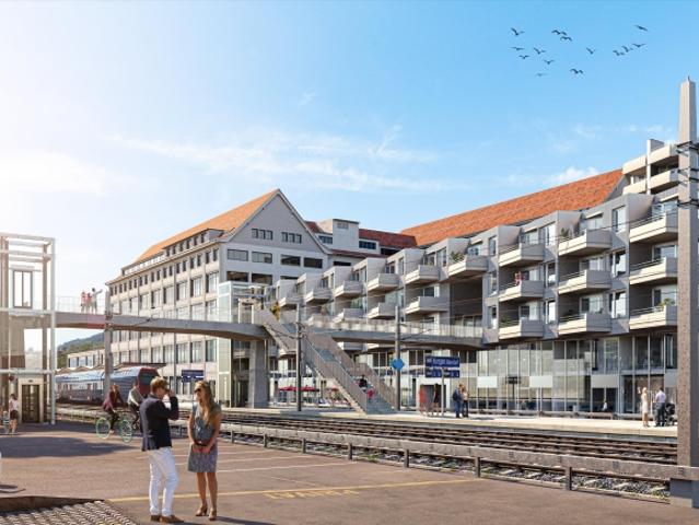 Zentrale und flexibel nutzbare Gewerbeflächen im Horgen Oberdorf Areal