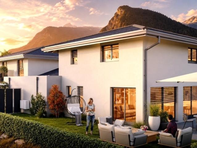 Ihre zukünftige Villa in St Pierre de Clages – Hervorragende, ungehinderte Sicht