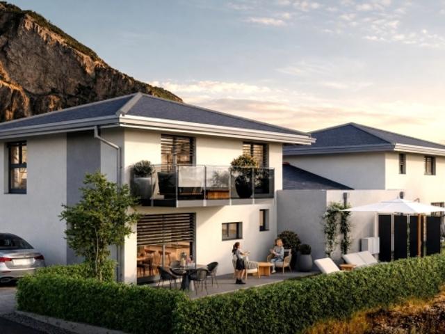 Ihre zukünftige Villa in St Pierre de Clages – Hervorragende, ungehinderte Sicht