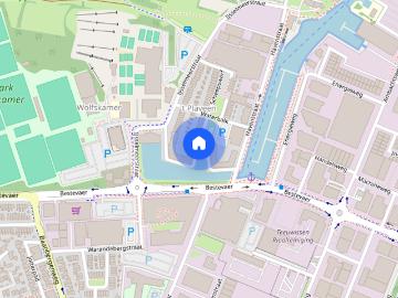 IJsbaankade, 't Plaveen, Huizen, Noord-Holland