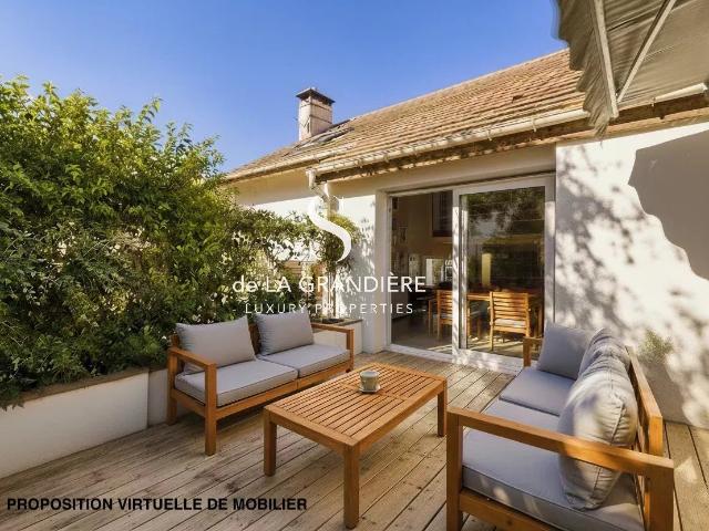 Île Saint Germain Maison familiale, 6 chambres, jardin, terras