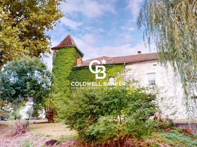 Ilence, eau et pierre: un moulin en Quercy Blanc 896m² Montesquieu