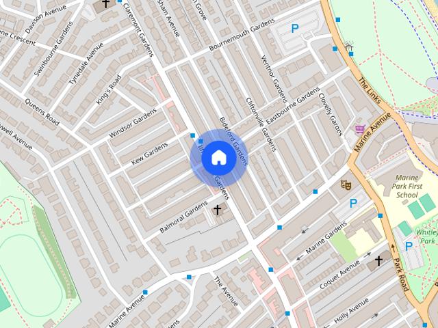 Ilfracombe Gardens, Whitley Bay