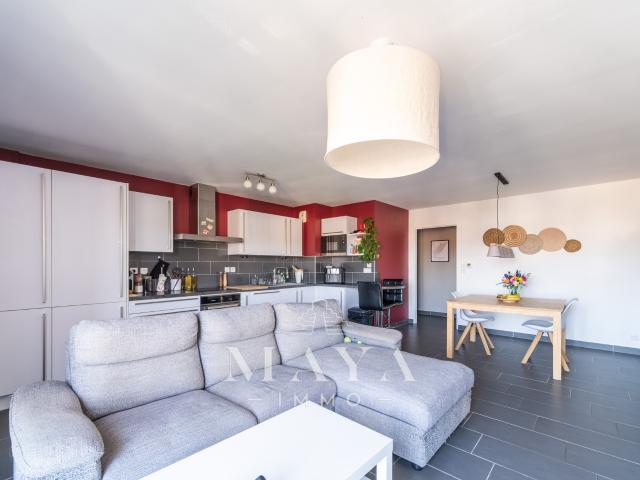 Illfurth, appartement de 74m2 avec un balcon et un garage double