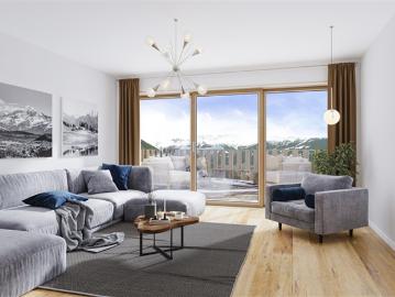 Im Verbier Dorf Hauptwohnsitz mit 3,5 im Bau befindlichen Zimmern