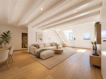 Im Zentrum des Dorfes, ein Penthouse von 153 m² mit Charakter