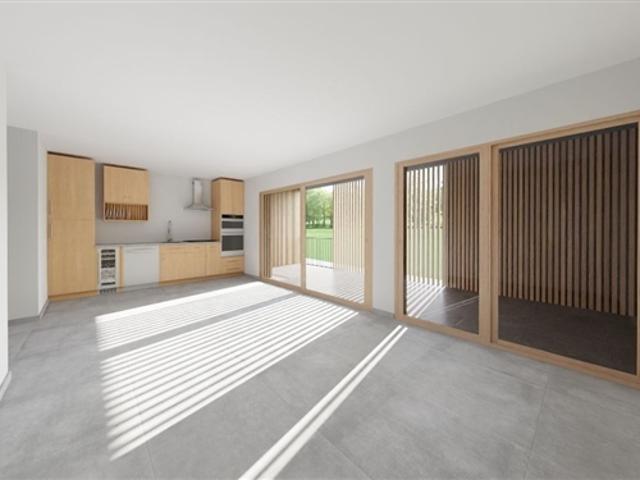 Im ersten Stock steht eine neue 2,5 Zimmer Wohnung in Rocourt zum Verkauf