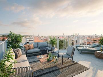 IM HERZEN DER ZEIT – Exklusive Dachresidenz mit einzigartiger 360° Panoramaterrasse PROVISIONSFREI