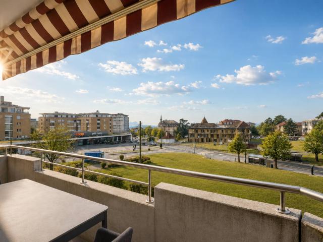 Im Herzen von Prilly: Geräumige Wohnung mit 4,5 Zimmern und Balkonen