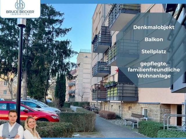 Im historischen Denkmalensemble Vermietete 3 Zimmer Wohnung in Dresden Strehlen