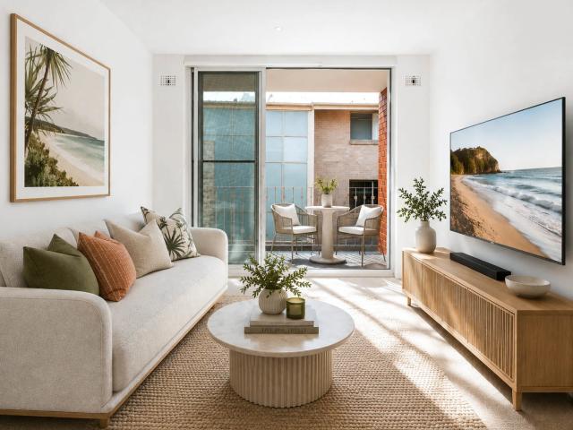 immaculate renovated space close to the beach!