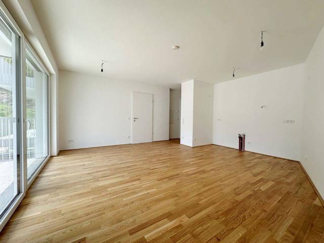 IMMERGRÜN TOP A07 NEUBAU | 2 Zimmer Wohnung mit Südbalkon und Tiefgaragenstellplatz