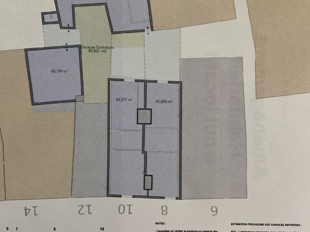 Immeuble 2 maisons + dépendances 240m2