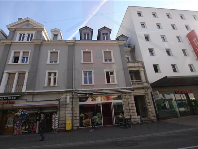 Immeuble à proximité de la gare de Delémont