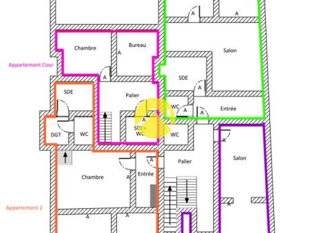 Immeuble avec 7 appartements