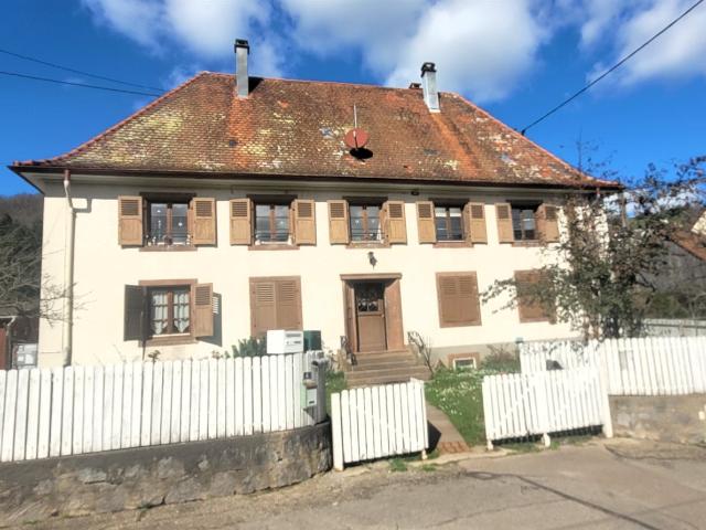 Immeuble bien entretenu comprenant 4 logements T3 dont 1 lib. 234m² Breitenbach Haut Rhin