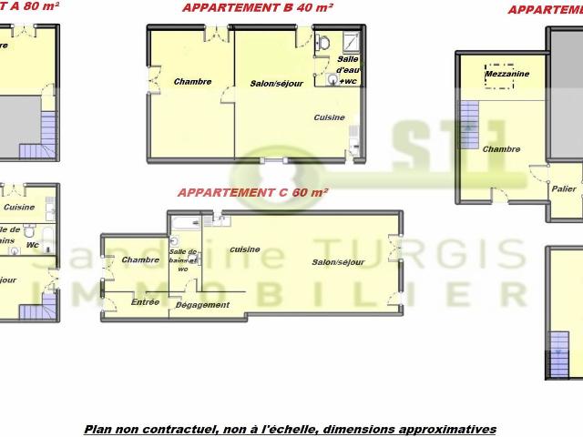 Immeuble de rapport 226m² Montbouy