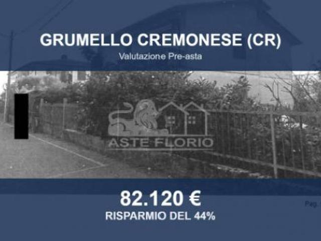 Immobile in asta di 146 m con più di 5 locali e box auto in vendita a Grumello Cremonese ed Uniti