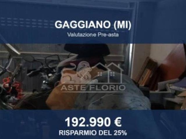 Immobile in asta di 164 m con più di 5 locali e box auto doppio in vendita a Gaggiano