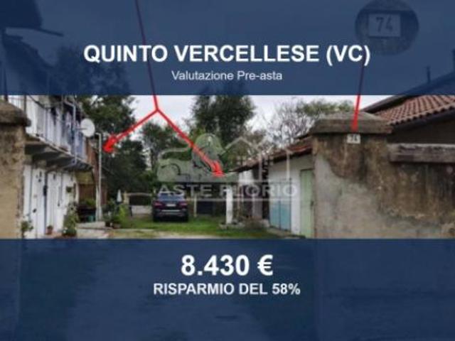 Immobile in asta di 123 m, box auto in vendita a Quinto Vercellese