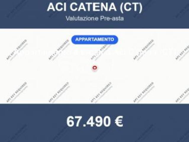 Immobile in asta di 120 m con più di 5 locali e box auto in vendita a Aci Catena