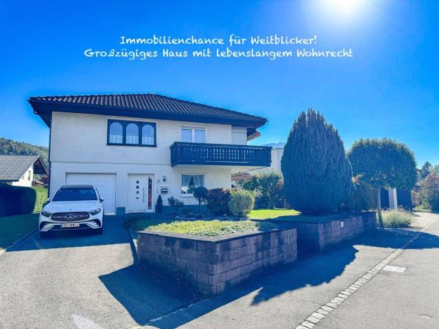 Immobilienchance für Weitblicker! Großzügiges Haus mit lebenslangem Wohnrecht für die Verkäufer