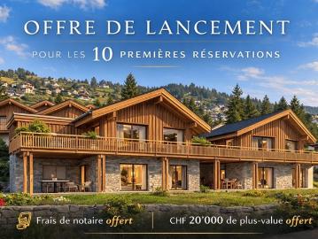 Immobilienentwicklung als Hauptwohnsitz 4,5 Zimmer Chalet mit Panoramablick