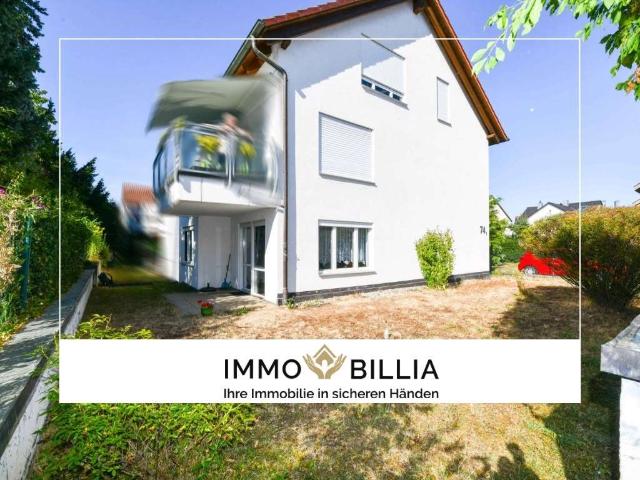 ImmoBillia:3 Zimmer Eigentumswohnung mit eigenem Gartenanteil in ruhiger, zentraler Lage!