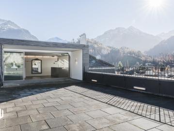 Etagenwohnung kaufen in Interlaken - Terrasse