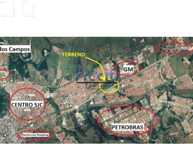 Área de 153.000 m2 à venda em SJC próximo da GM