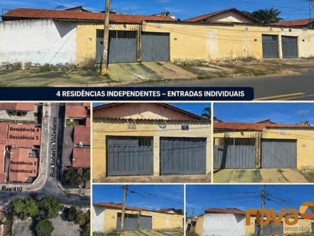 Imóvel 4 Resid individuais Setor Negrão Lima