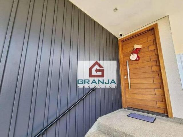 Imóvel com 3 suítes climatizadas, piscina, área gourmet à venda, 303 m² por R$ 3.400.000 Granja Vi