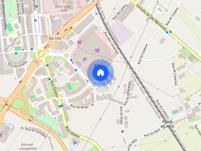 Imovel T0 localizado ao lado do Centro Comercial Glicinias