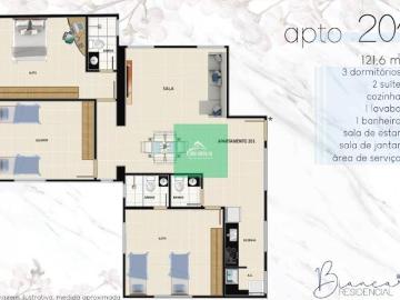 Imperdível! Apartamento à venda em Betim MG, bairro São João, 3 quartos, 1 suíte, 2 salas, 1 vaga de