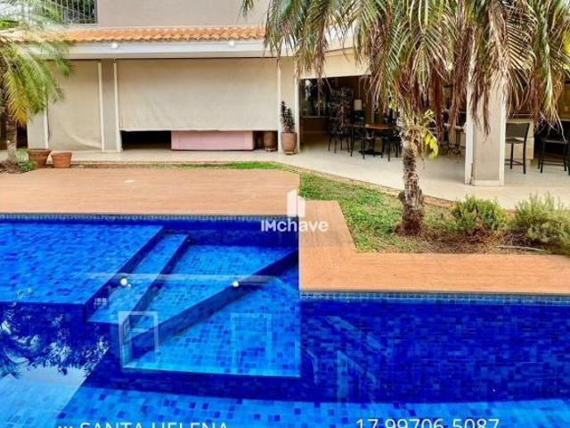 Imponente casa de luxo em condomínio à venda no Village Santa Helena, São José do Rio Preto SP: 5 qu